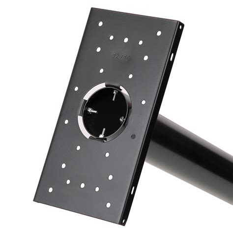 bristol mailbox mounting bracket|Architectural Mailboxes Black Aluminum Mount Mailbox Post.